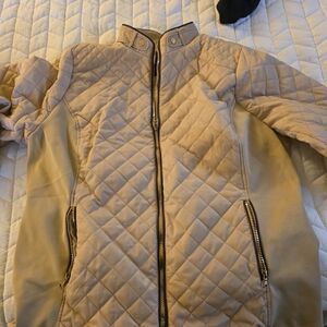 Cavalini Tan Quilted Jacket